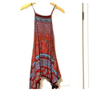 Multi-colored flowy tank from VICI